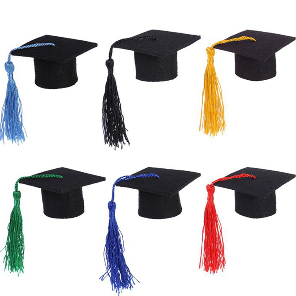 6Pcs Doctoral Cover Mini Docto - огляд і ціна Wine Beer Hat