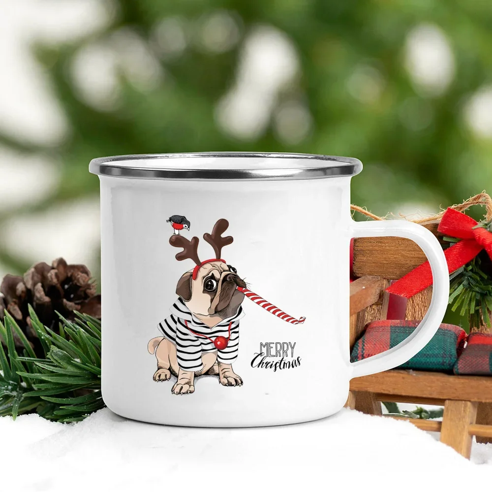 Handle Enamel Mugs Santa Hat A - огляд і ціна Wine Beer Hat