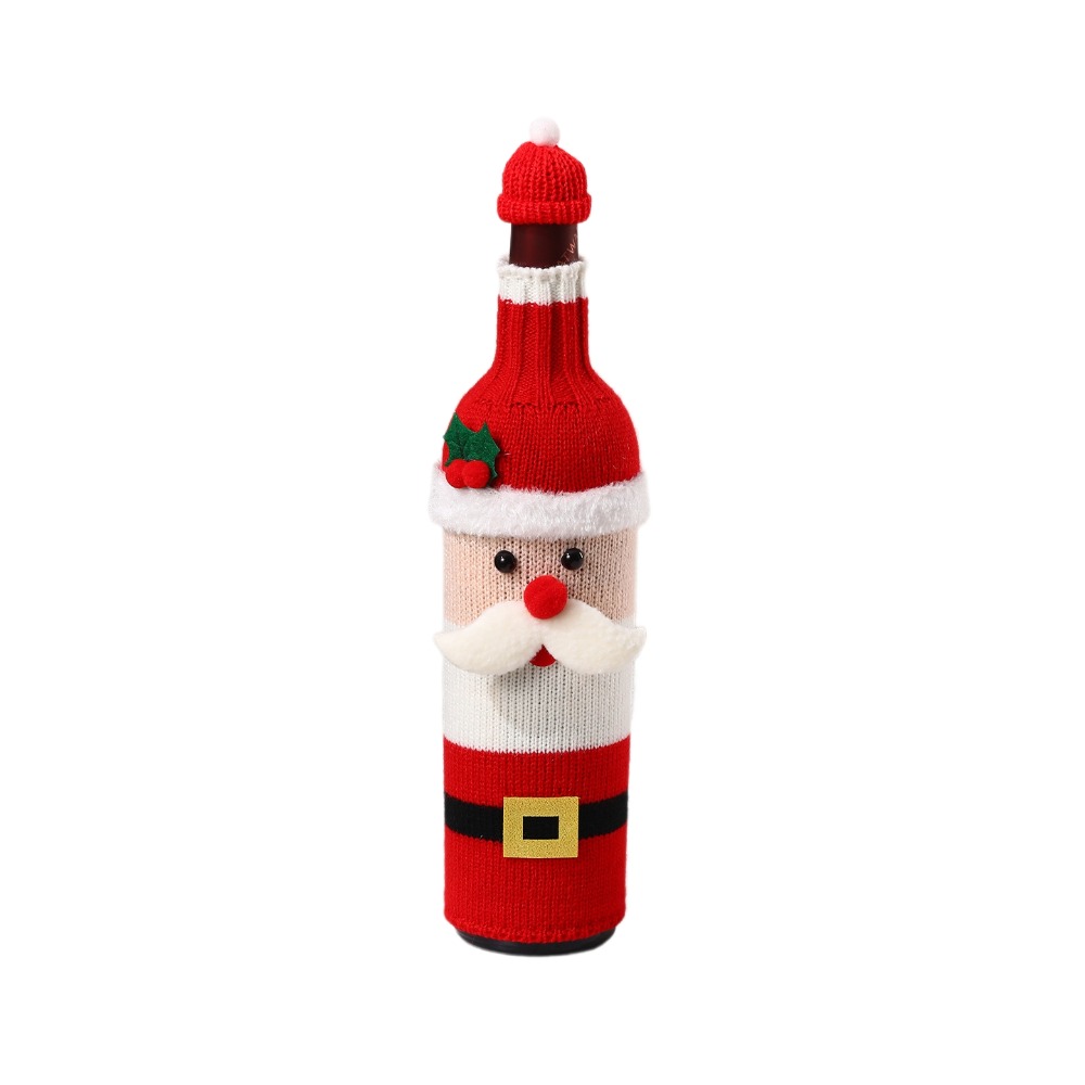 Knitted Wine Bottle Cover with - огляд і ціна Wine Beer Hat