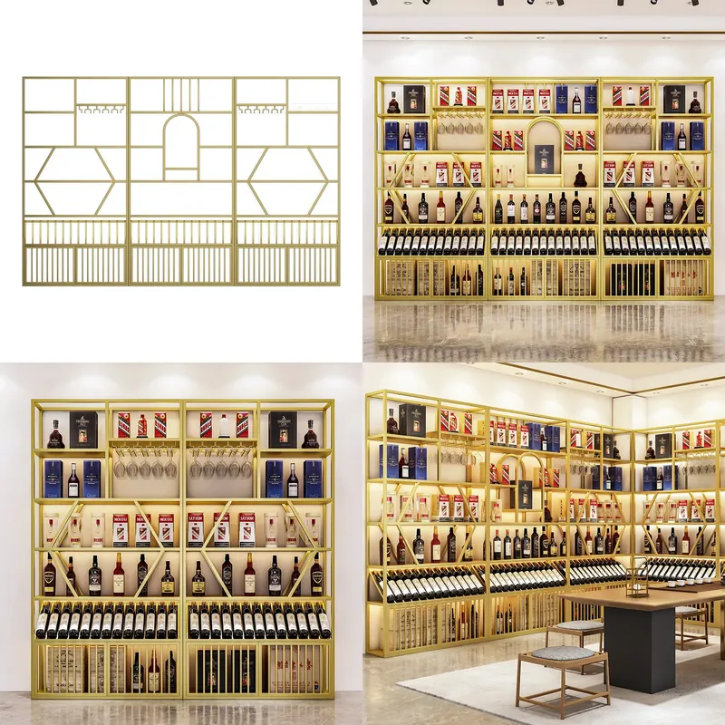 Modern Wrought Iron Floor to C - огляд і ціна Wine & Beer Guayaquil